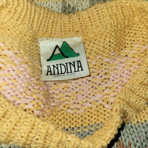 Andina Cotton Sweater M Multiple Colors - Picture 4 of 5